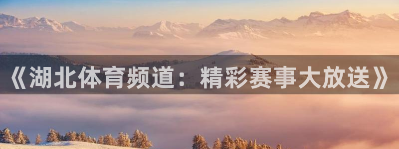 松鼠看球直播：《湖北体育频道：精彩赛事大放送》